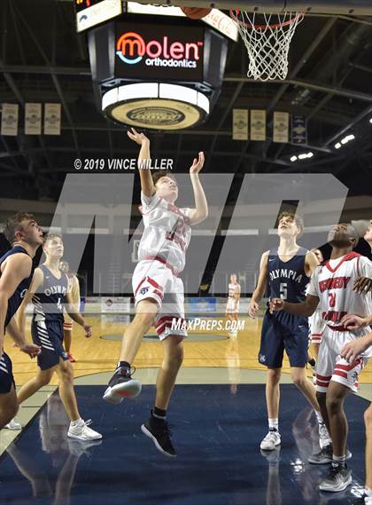 Thumbnail 3 in Kennedy Catholic vs. Olympia photogallery.