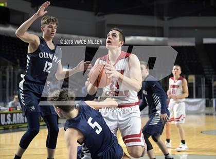 Thumbnail 2 in Kennedy Catholic vs. Olympia photogallery.