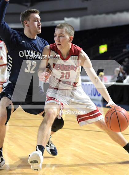 Thumbnail 1 in Kennedy Catholic vs. Olympia photogallery.