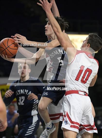 Thumbnail 3 in Kennedy Catholic vs. Olympia photogallery.