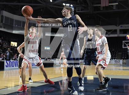 Thumbnail 2 in Kennedy Catholic vs. Olympia photogallery.