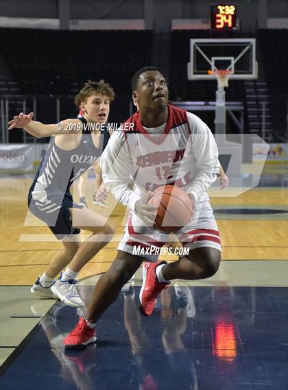 Thumbnail 3 in Kennedy Catholic vs. Olympia photogallery.