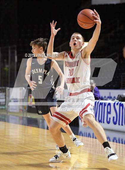 Thumbnail 3 in Kennedy Catholic vs. Olympia photogallery.