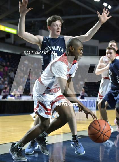 Thumbnail 3 in Kennedy Catholic vs. Olympia photogallery.
