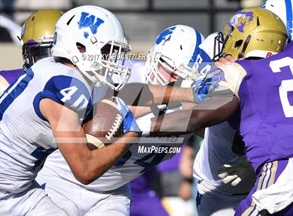 Thumbnail 2 in Windthorst vs. Mart (UIL 2A Division 1 Region 2 Area Playoff) photogallery.