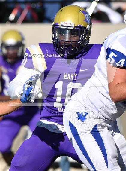 Thumbnail 3 in Windthorst vs. Mart (UIL 2A Division 1 Region 2 Area Playoff) photogallery.