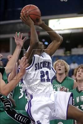 Thumbnail 2 in St. Mary's vs Sacramento (D3 Sec. Final)#1 photogallery.