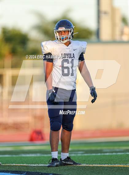 Thumbnail 2 in Loyola @ Carson (Scrimmage) photogallery.