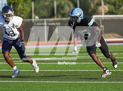 Thumbnail 2 in Loyola @ Carson (Scrimmage) photogallery.