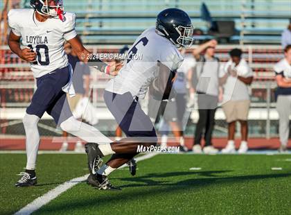 Thumbnail 2 in Loyola @ Carson (Scrimmage) photogallery.