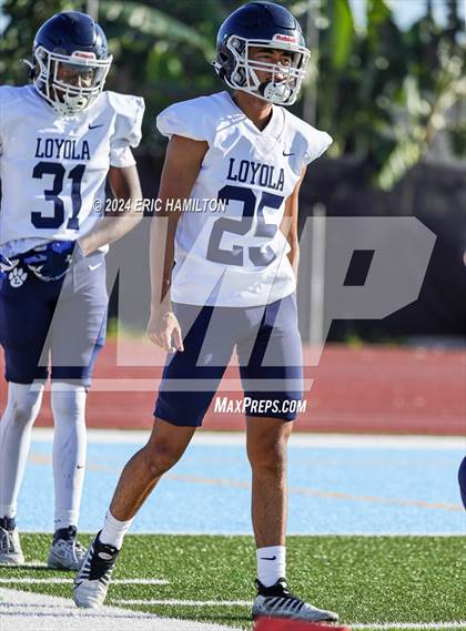 Thumbnail 2 in Loyola @ Carson (Scrimmage) photogallery.