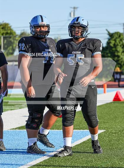 Thumbnail 2 in Loyola @ Carson (Scrimmage) photogallery.