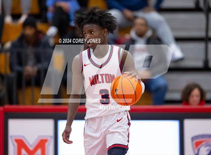 Thumbnail 3 in McEachern vs Milton (Nike Elite HS Showcase GA) photogallery.