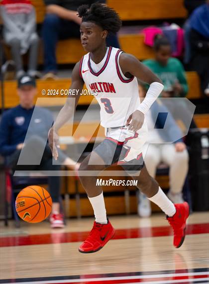 Thumbnail 2 in McEachern vs Milton (Nike Elite HS Showcase GA) photogallery.