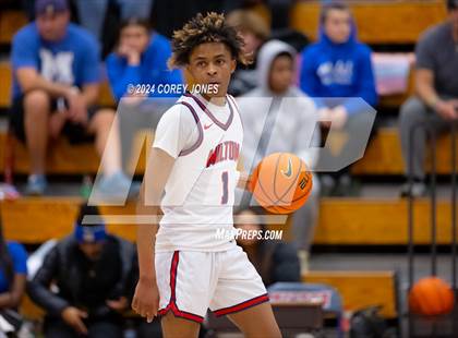 Thumbnail 1 in McEachern vs Milton (Nike Elite HS Showcase GA) photogallery.
