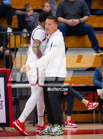 Thumbnail 2 in McEachern vs Milton (Nike Elite HS Showcase GA) photogallery.