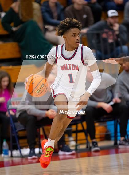 Thumbnail 2 in McEachern vs Milton (Nike Elite HS Showcase GA) photogallery.