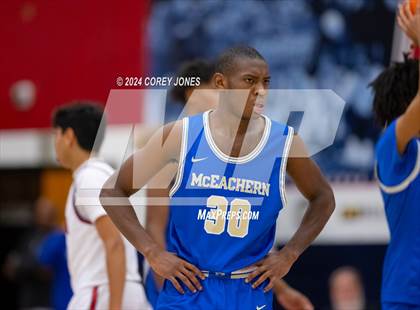 Thumbnail 2 in McEachern vs Milton (Nike Elite HS Showcase GA) photogallery.