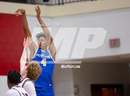 Thumbnail 1 in McEachern vs Milton (Nike Elite HS Showcase GA) photogallery.