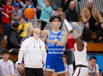 Thumbnail 1 in McEachern vs Milton (Nike Elite HS Showcase GA) photogallery.