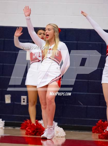 Thumbnail 1 in McEachern vs Milton (Nike Elite HS Showcase GA) photogallery.