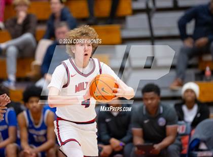 Thumbnail 2 in McEachern vs Milton (Nike Elite HS Showcase GA) photogallery.