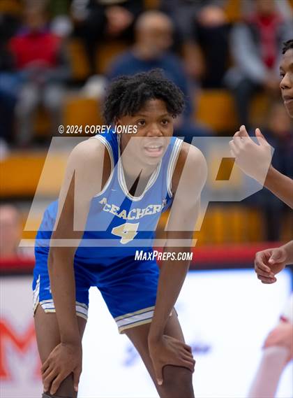 Thumbnail 1 in McEachern vs Milton (Nike Elite HS Showcase GA) photogallery.