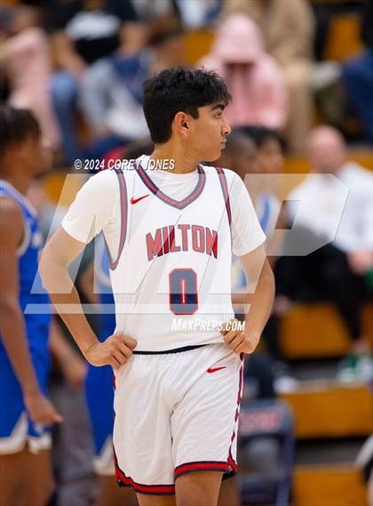 Thumbnail 3 in McEachern vs Milton (Nike Elite HS Showcase GA) photogallery.
