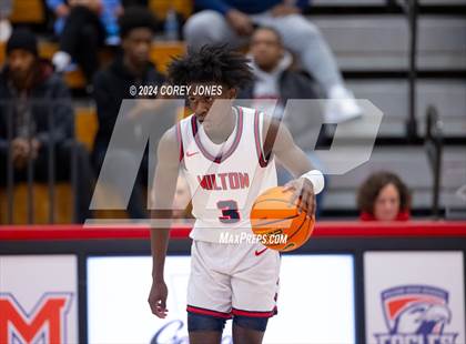 Thumbnail 2 in McEachern vs Milton (Nike Elite HS Showcase GA) photogallery.