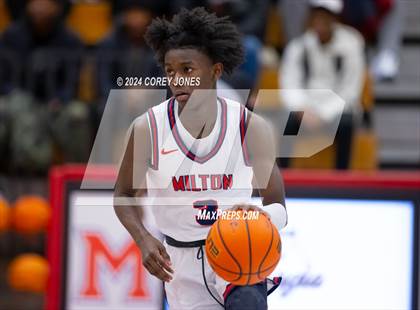 Thumbnail 1 in McEachern vs Milton (Nike Elite HS Showcase GA) photogallery.