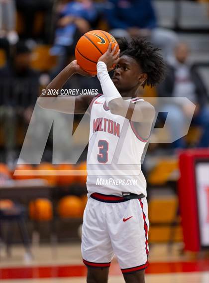 Thumbnail 1 in McEachern vs Milton (Nike Elite HS Showcase GA) photogallery.
