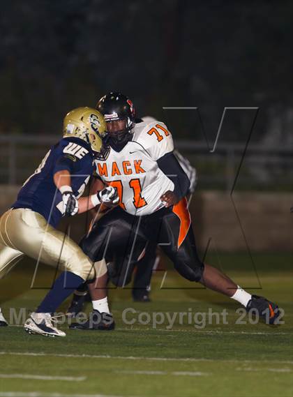 Thumbnail 2 in Central Catholic vs. McClymonds (CIF NorCal Regional D4 Final) photogallery.