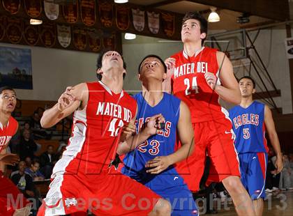Thumbnail 3 in Mater Dei vs. Glenn (Jim Harris Memorial) photogallery.