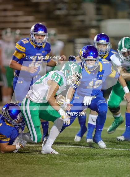 Thumbnail 1 in Wall vs. Brock (UIL 3A Regional Playoff) photogallery.