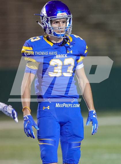 Thumbnail 2 in Wall vs. Brock (UIL 3A Regional Playoff) photogallery.