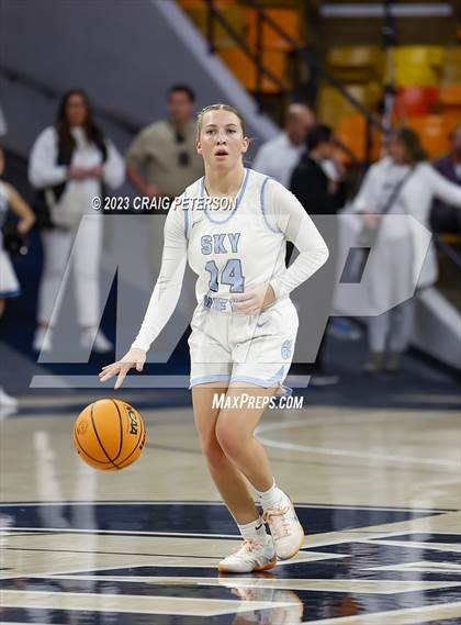 Thumbnail 2 in Sky View vs. Mountain Crest (UHSAA 4A Quarterfinal) photogallery.
