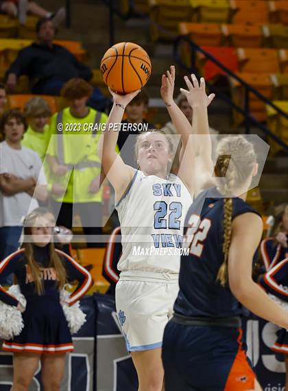 Thumbnail 1 in Sky View vs. Mountain Crest (UHSAA 4A Quarterfinal) photogallery.
