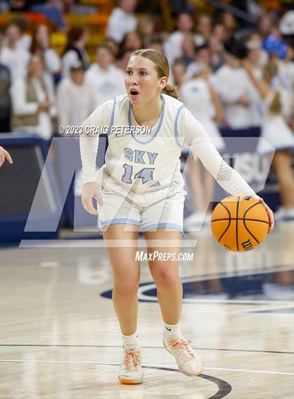 Thumbnail 2 in Sky View vs. Mountain Crest (UHSAA 4A Quarterfinal) photogallery.