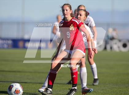 Thumbnail 3 in Morgan vs. Judge Memorial Catholic (UHSAA 3A Semifinal) photogallery.