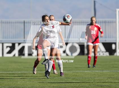 Thumbnail 2 in Morgan vs. Judge Memorial Catholic (UHSAA 3A Semifinal) photogallery.
