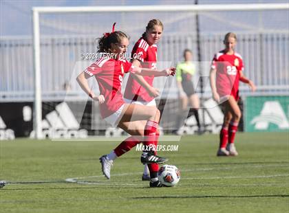 Thumbnail 3 in Morgan vs. Judge Memorial Catholic (UHSAA 3A Semifinal) photogallery.