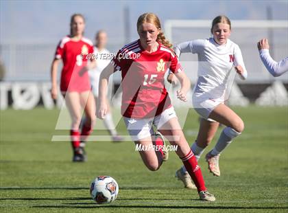 Thumbnail 2 in Morgan vs. Judge Memorial Catholic (UHSAA 3A Semifinal) photogallery.