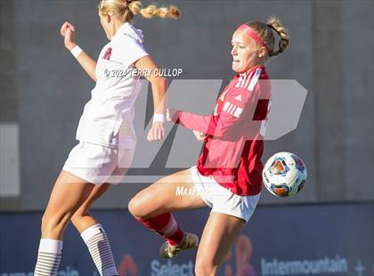 Thumbnail 2 in Morgan vs. Judge Memorial Catholic (UHSAA 3A Semifinal) photogallery.