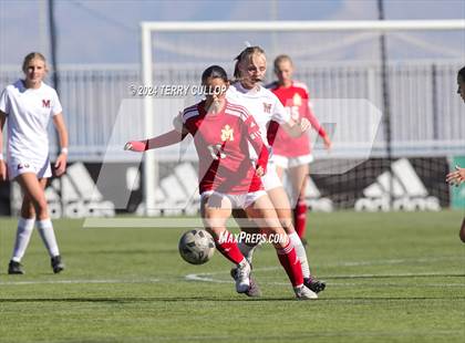 Thumbnail 3 in Morgan vs. Judge Memorial Catholic (UHSAA 3A Semifinal) photogallery.