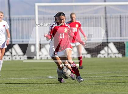 Thumbnail 2 in Morgan vs. Judge Memorial Catholic (UHSAA 3A Semifinal) photogallery.