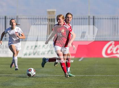 Thumbnail 3 in Morgan vs. Judge Memorial Catholic (UHSAA 3A Semifinal) photogallery.