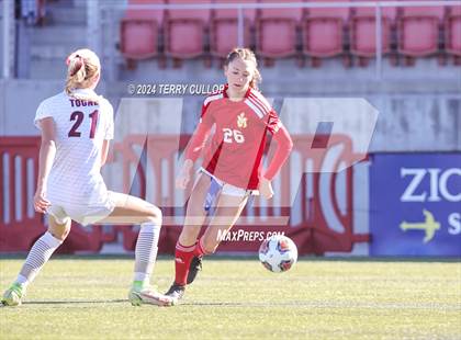 Thumbnail 3 in Morgan vs. Judge Memorial Catholic (UHSAA 3A Semifinal) photogallery.