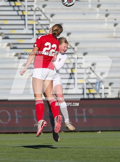 Thumbnail 3 in Morgan vs. Judge Memorial Catholic (UHSAA 3A Semifinal) photogallery.
