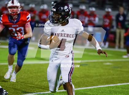 Thumbnail 1 in Lawrence @ Olathe North Varsity Football photogallery.