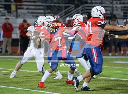 Thumbnail 2 in Lawrence @ Olathe North Varsity Football photogallery.